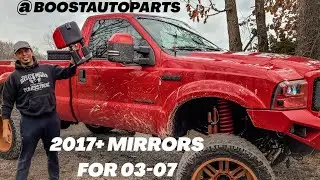 ЗЕРКАЛА 2017+ НА F250 06! ОБЗОР И УСТАНОВКА!!