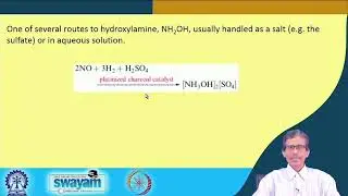 Chloramine and Hydroxylamine #swayamprabha #ch37sp