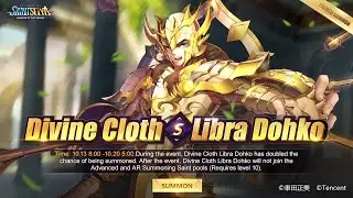Divine Cloth Libra Dohko Resurrection Story