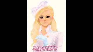 I drew Glinda in different styles | Art style challenge #wicked #art #artchallenge