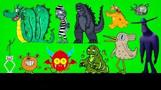 New Hybrid Movie Monster Size Comparison | Monster Animation