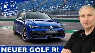 DAS ist der neue VW Golf 8 R! Fakten Fakten Fakten | AusfahrtTV News