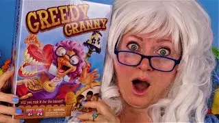 Granny Plays Greedy Granny Game Granny McDonald Funny Fun Unboxing