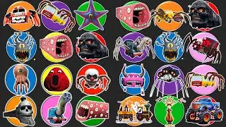 HUNTING MONSTER | Fire Truck Eater, Bus Eater, Starro, Beholder Eater, Train Eater, Ghost Train.