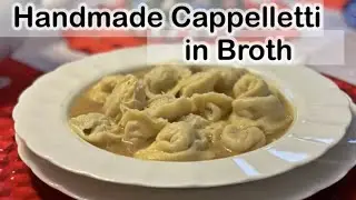 Handmade Cappelletti in Broth - Italian Food Easy Peasy by the Bellardinelli Sisters