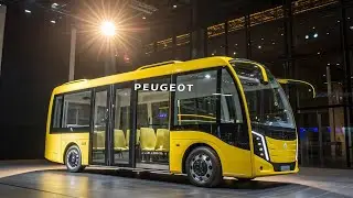 Futuristic Autonomous Electric Bus Concept 2025 | Next-Gen Peugeot EV Shocks the USA!
