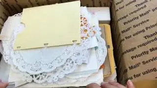 SOLD!!!  CHRISTMAS IN JULY DESTASH SERIES / Large Junk Journal Supply & Craft Destash / Video #15