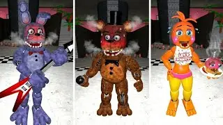I FOUND ALL SPICY FOOD ANIMATRONICS CHICA FREDDY BONNIE SECRET OF THE MIMIC GMOD