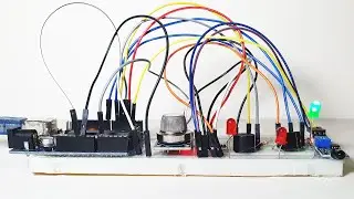 Arduino Fire Alarm Project Using MQ2 Gas and Flame Sensor