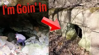Secret Old Openings in Woods Behind Rich Neighborhood