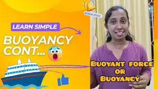 Buoyancy cont....# 9th std #Kerala SCERT # English medium with malayalam explanation