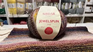 Sirdar Jewelspun Yarn Review: My Knit Super Scarf