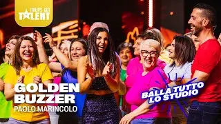 Paolo Marincolo e il suo gruppo di ballo da Golden Buzzer 💃 Italia's Got Talent 2025