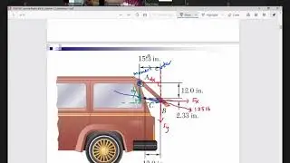 Statics Class - 10-12 - Continuing Chapter 3- Rectangular Components of the Moment of a Force