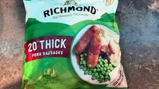 Richmond Frozen Sausages With Aldi Silicon Liner