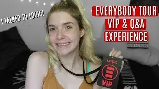 Logic's Everybody's Tour VIP Experience (I got to ask him a question!) | Olivia Rena