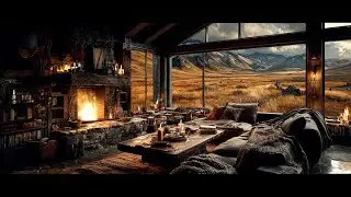 ure Cabin Sounds for Sleep | Fireplace Crackle & Room Tone ASMR
