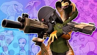 🐍FLAT-CHEST ALIEN SNEK WAIFU = CANON 👽XCOM: Chimera Squad 🛸IRONMAN (Expert) 👮&zwj;♂️1ST Impress [Part 1]