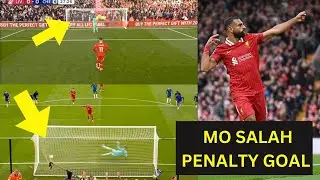 Mo SALAH marvelous penalty against Chelsea #LIVCHE #livche
