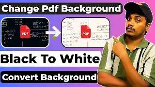 Pdf Background White Kaise Kare || Change Pdf Background Color For Printing || Pdf Background Change