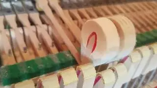 Reshaping Piano Hammers Using Rotary Tool