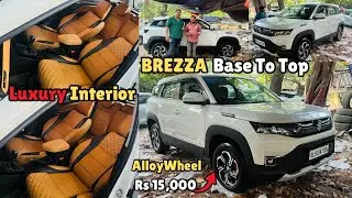 Maruti Suzuki 2025 Brezza Accessories With Price | Brezza Lxi Cng Modification | Brezza Modified 