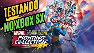 TESTANDO MARVEL VS CAPCOM COLLECTION NO XBOX SERIES X [4K 60FPS]