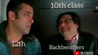 WHEN EXAM CANCEL REACTION BY LAST BANCHER V/S TOPPER #A_PLUSE_MEMER#