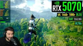 RTX 5070 - Hogwarts Legacy - Great Performance! (except for RT...)