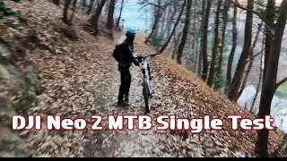 DJI Neo2 숲속? | MTB Singletrack Test 거제도 대금산에서 국사봉 가는길 개미골 싱글  