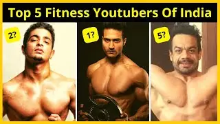 Top Fitness Youtubers in India | Beerbiceps | Guru Mann | Fitmuscle TV #shorts #beerbiceps #gurumann