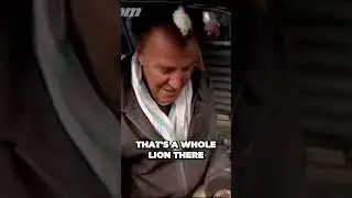 J&J transforming Richards car into a Lion buffet🦁 #shorts