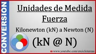 Convertir de Kilonewton (kN) a Newton (N) - (kN a N)