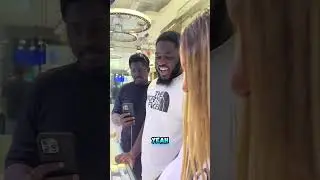 Reem & I tried to buy 4 Rolex, we only settled on one Date Just&hellip; tough guy!!! #watch #rolex