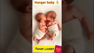 Hungry Twins baby 🍼 #baby #twins #mom #baby #twins #ivf #pregnancy
