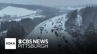 25-vehicle crash in Pennsylvania kills 1, injures 9
