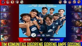 MATCH PERDANA EVOS DI TOURNAMENT KOHAI COMBAT ARENA !! EVOS ICON VS GOOD ENERGY GAME 1