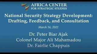 National Security Strategy Development: Drafting, Feedback, and Consultation
