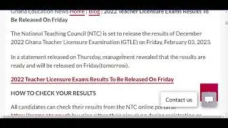 2022 ntc result is out