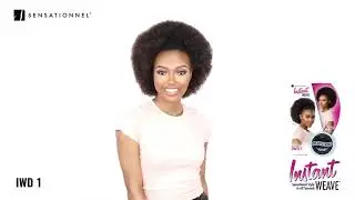 Sensationnel Instant Weave Drawstring- IWD1- Wig 360&deg; view