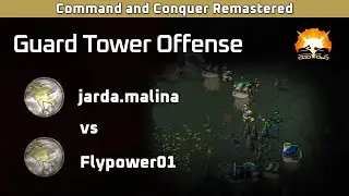 CNC Remaster: jarda.malina (GDI) vs Flypower01 (GDI) - Guard Tower Offense