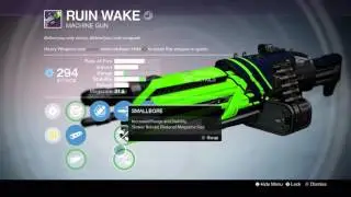 Destiny Taken king: Crucible Gun Overview