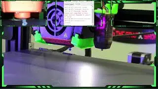 Live - 3D Printer Cam #135  bed level / first layer test /OBS layout edits / no glue / OCTOPRINT fun