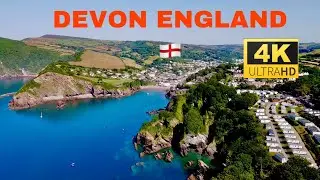 DEVON ENGLAND  4K UK MALAYALEE MALAYALAM VLOG ഡെവോൺ ബീച്ചിലെ  ആകാശ കാഴ്ചകൾ .