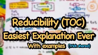 REDUCIBILITY TOC | THEORY OF COMPUTATION | DECIDABLE/ UNDECIDABLE | WITH EXAMPLE |GATE FOR GEEKS CSE