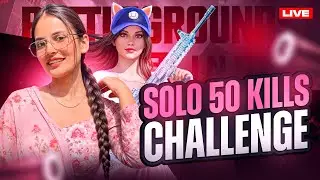 50 KILLS CHALLENGE GAMEPLAY  W IPAD PRO M2 | BGMI LIVE W KAUR PLAYZ #bgmilive #girlgamer #pubgmobile