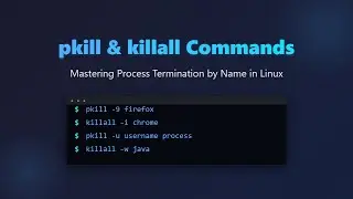 Linux Process Management: Mastering pkill & killall Commands 🚀