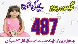 487 guess paper | Aiou guess paper | aiou 487 guess paper | 487 solved guess paper | mi academy