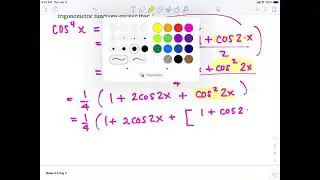 Power Reducing Formulas