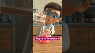 Unbelievable | Elephant Toothpaste Experiment #shorts #diyprojects